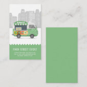 Food truck straatdonuts visitekaartje (Voorkant / Achterkant)