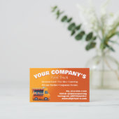 Food Truck Visitekaartje (Staand voorkant)