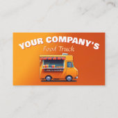 Food Truck Visitekaartje (Achterkant)