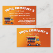 Food Truck Visitekaartje (Voorkant / Achterkant)
