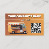  Food Truck Visitekaartje (Achterkant)