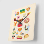 Food Varieties Vierkante Klok (Hoek)