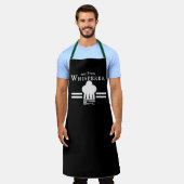 Food Whisperer Grappige Foodie met elke naam Schort (Gedragen)