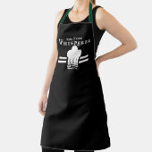 Food Whisperer Grappige Foodie met elke naam Schort (Insitu)