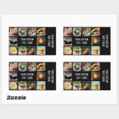 Foodie aangepaste stickers (Vel)