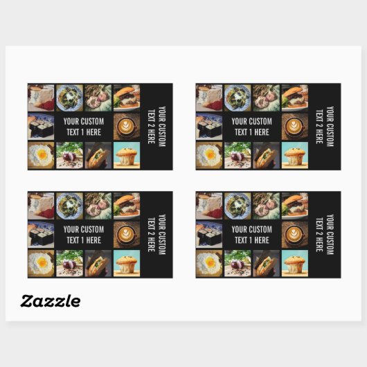 Foodie aangepaste stickers (Vel)