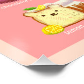 Foodie beren poster (Hoek)