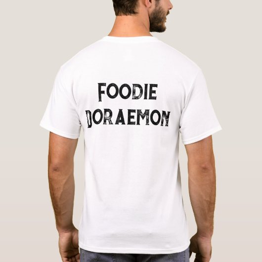 Foodie Dora T-shirt (Achterkant)