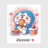 Foodie Doraemon Sticker (Vel)
