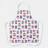 Foodie en 4 juli! schort (Voorkant)