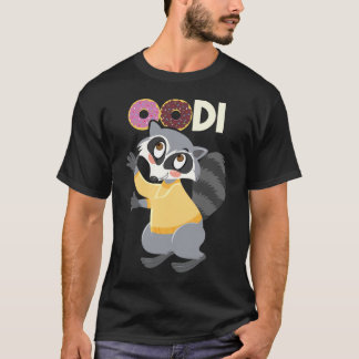 Foodie - Funny Raccoon Lover Dierenvriend T-shirt