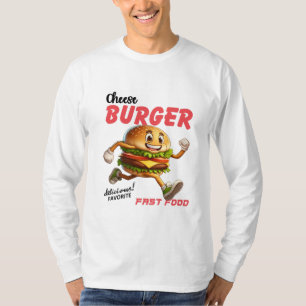 Foodie Gift Funny Burger Shirt Shirt van hambu