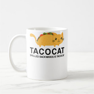 Foodie Grappige Tacocat Kat Taco Koffiemok