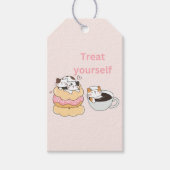 Foodie Katten Cadeaulabel (Voorkant)