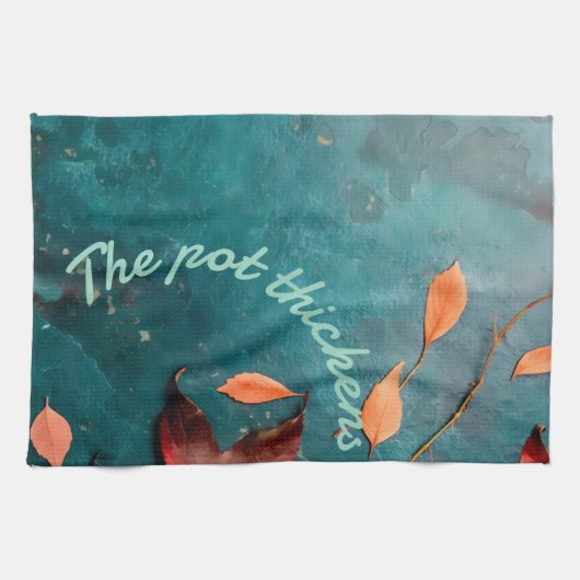 Foodie kitchen towel by Sommer Hamilton Theedoek (Horizontaal)