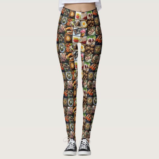 Foodie-leggings Leggings (Voorkant)
