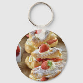 Foodie Liefhebbers Zoete dromen Sleutelhanger (Voorkant)