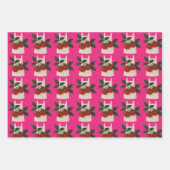 Foodie Lovers Wrapping Paper Flat Sheet Set of 3 (Voorkant 2)