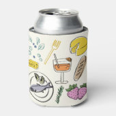 foodie minimalist blikjeskoeler (Blikje Voorkant)