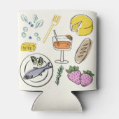 foodie minimalist blikjeskoeler (Achterkant)