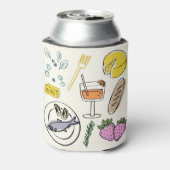 foodie minimalist blikjeskoeler (Blikje Achterkant)