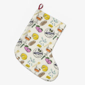 foodie minimalist grote kerstsok (Voorkant (Hangend))