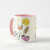 foodie minimalist mok (Voorkant links)