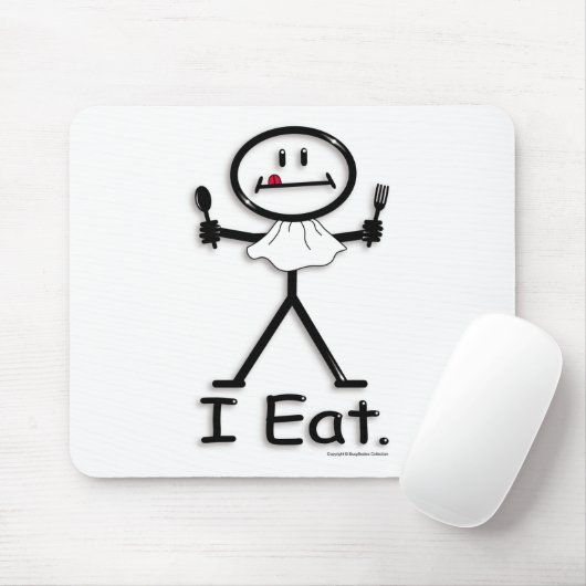 Foodie Muismat (Met muis)