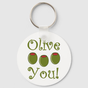 Foodie Olive Je Sleutelhanger