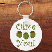 Foodie Olive Je Sleutelhanger (Voorkant)