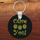 Foodie Olive Je Sleutelhanger (Voorkant)