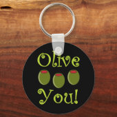 Foodie Olive Je Sleutelhanger (Voorkant)