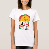 Foodie Taco Graphic T-shirt (Voorkant)