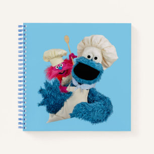 Foodie Truck Friends van Cookie Monster Notitieboek
