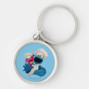 Foodie Truck Friends van Cookie Monster Sleutelhanger