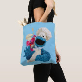 Foodie Truck Friends van Cookie Monster Tote Bag (Dichtbij)