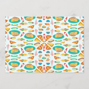 Foodie-uitnodigingen Kaart