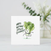 Foodie Verjaardag Kaart (Staand voorkant)