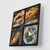 Foodie wall klok 1 (Hoek)