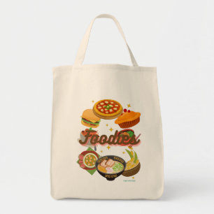 Foodies Grocery Tote from Hags with Nags Tote Bag