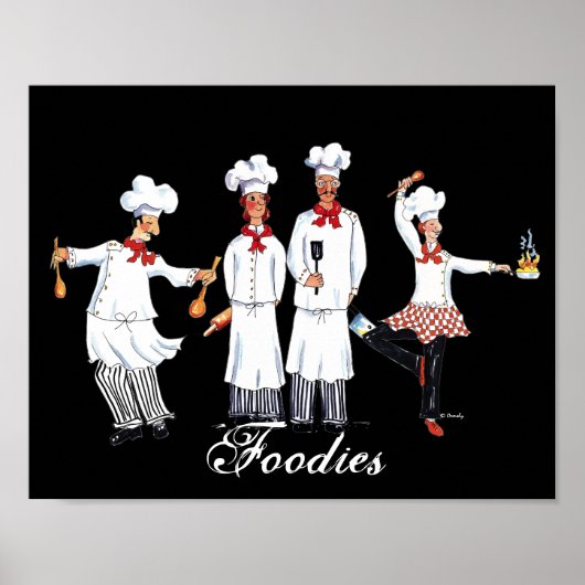 Foodies poster (Voorkant)