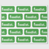 Foodist. Cadeaupapier (Vlak)