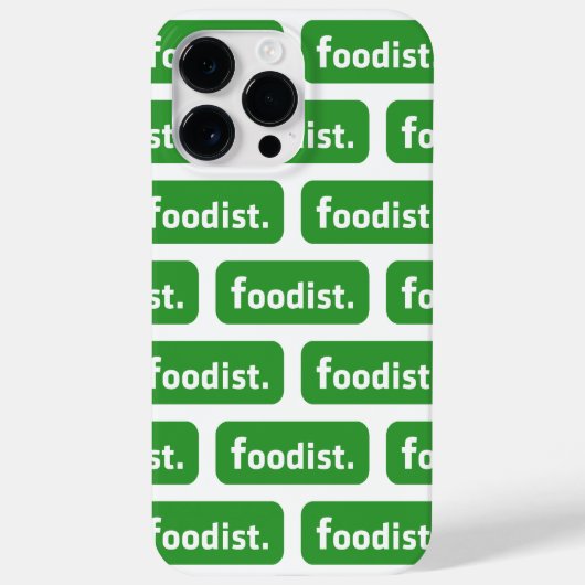 Foodist. Case-Mate iPhone Case (Achterkant)