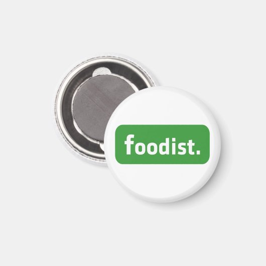 Foodist. Magneet (Voorkant / Achterkant)