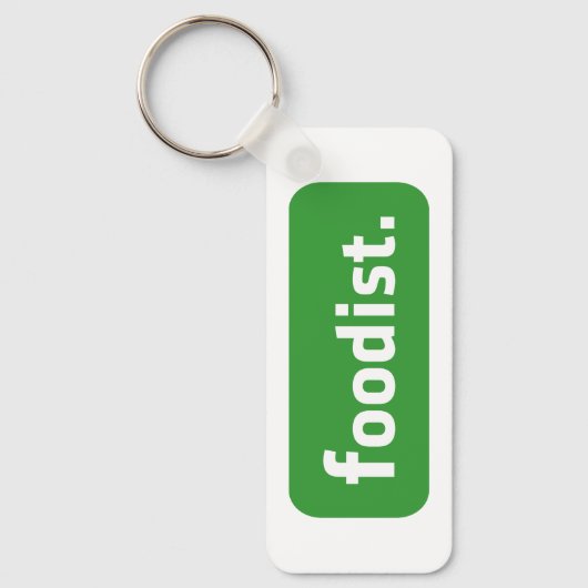 Foodist. Sleutelhanger (Voorkant)
