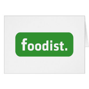 Foodist. Wenskaart