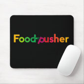 FoodPusher mousepad Muismat (Met muis)
