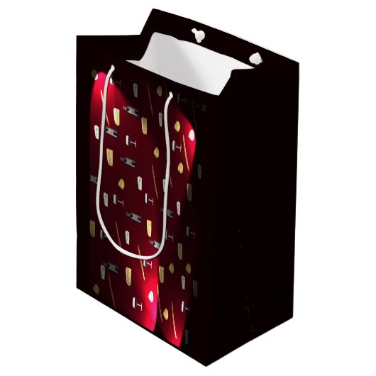 Foods Delight Cranberry Lights Medium Cadeauzakje (Voorkant Gekanteld)