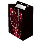 Foods Delight Cranberry Lights Medium Cadeauzakje (Achterkant Gekanteld)