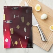 Foods Delight Cranberry Lights Theedoek (Quarter Fold)